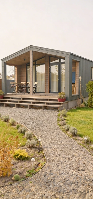 ADU Made Right Los Angeles modern detached ADU backyard design with patio and landscaping